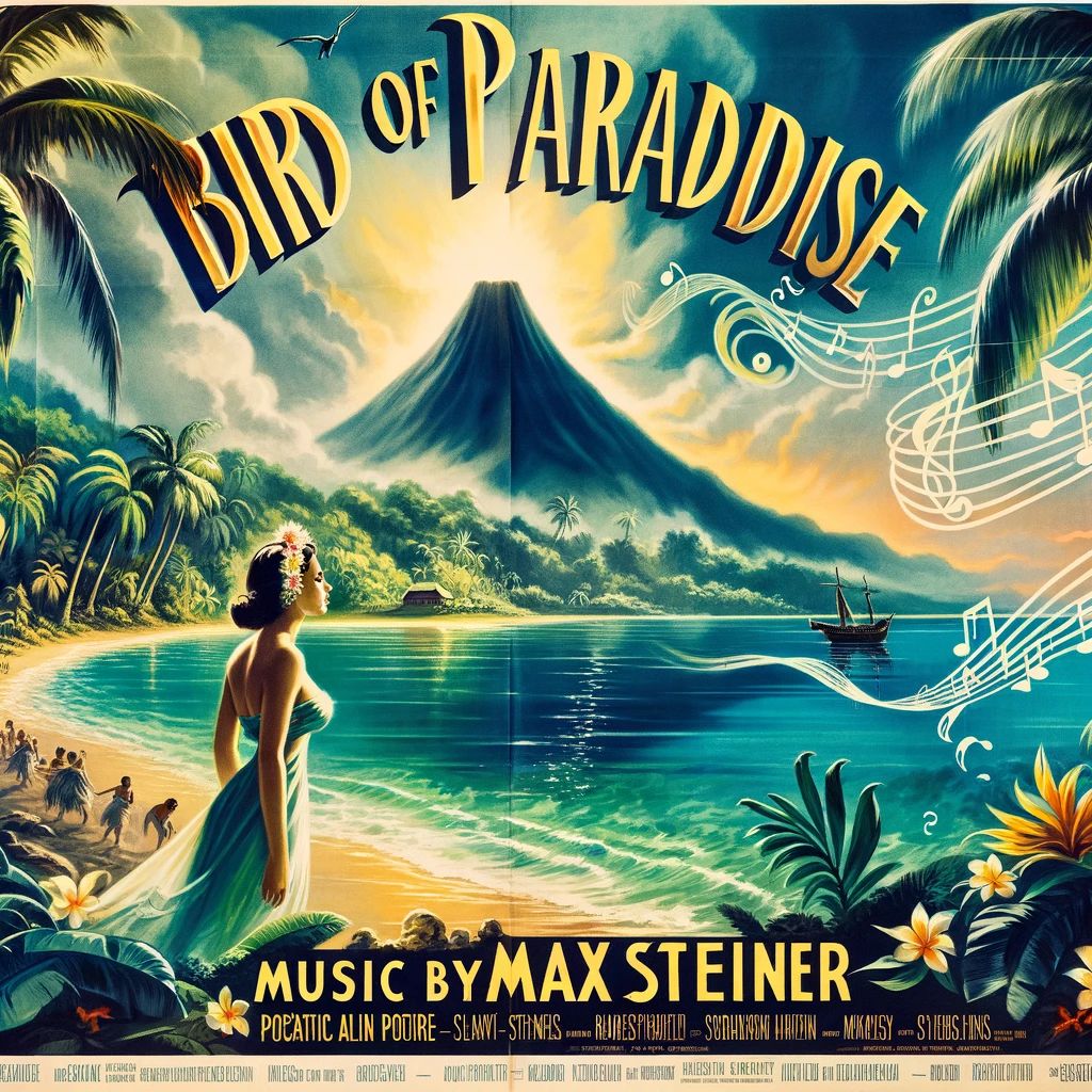 Bird of Paradise poster art