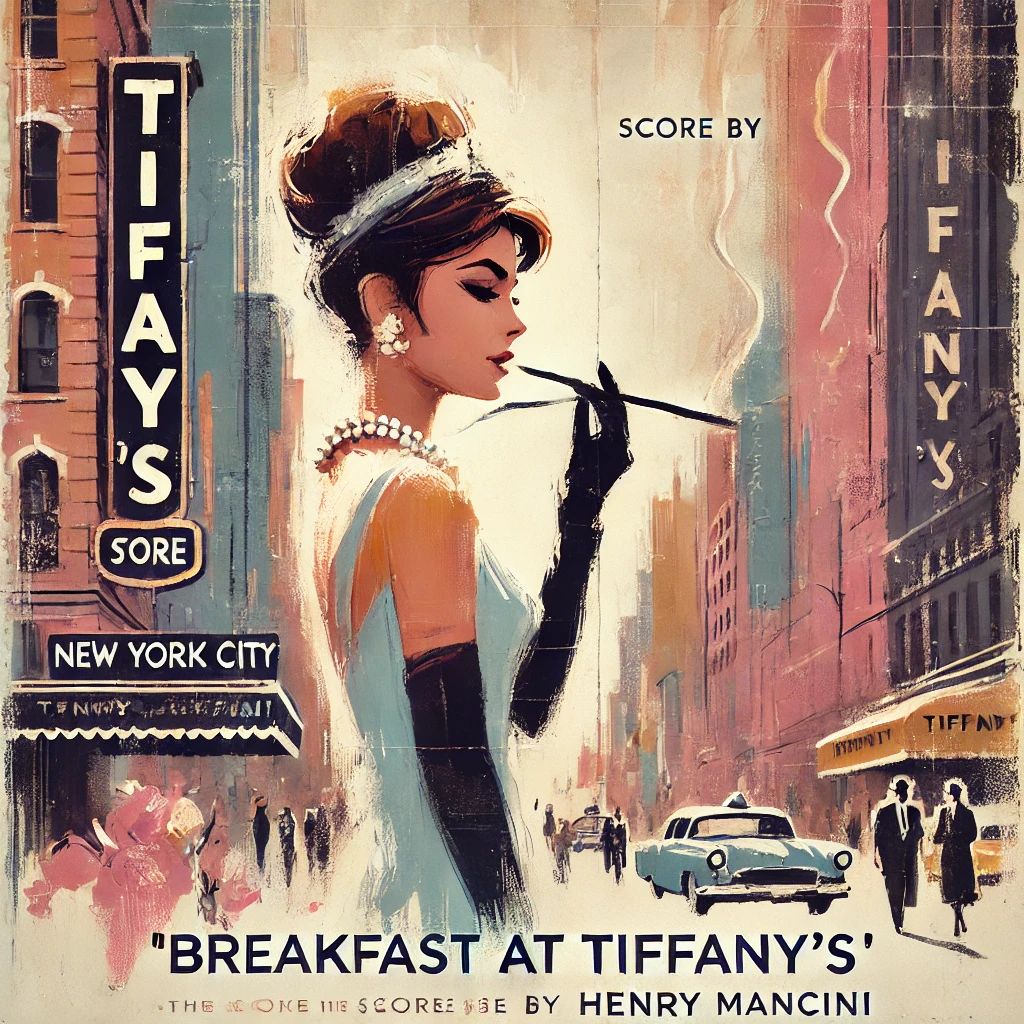 Breakfast at Tiffany's poster art