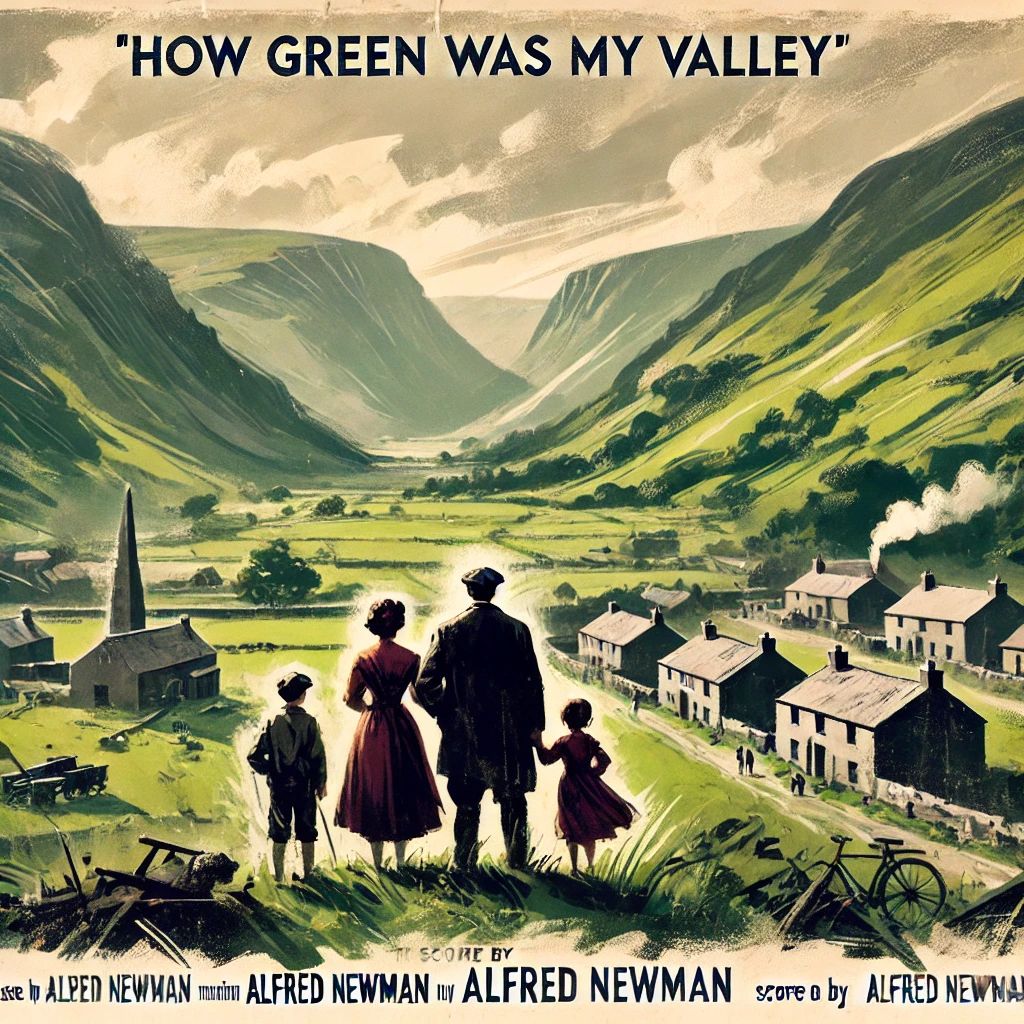 How Green Was My Valley poster art