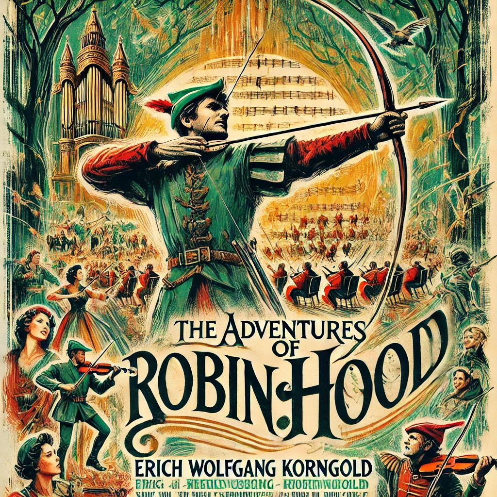 The Adventures of Robin Hood poster art