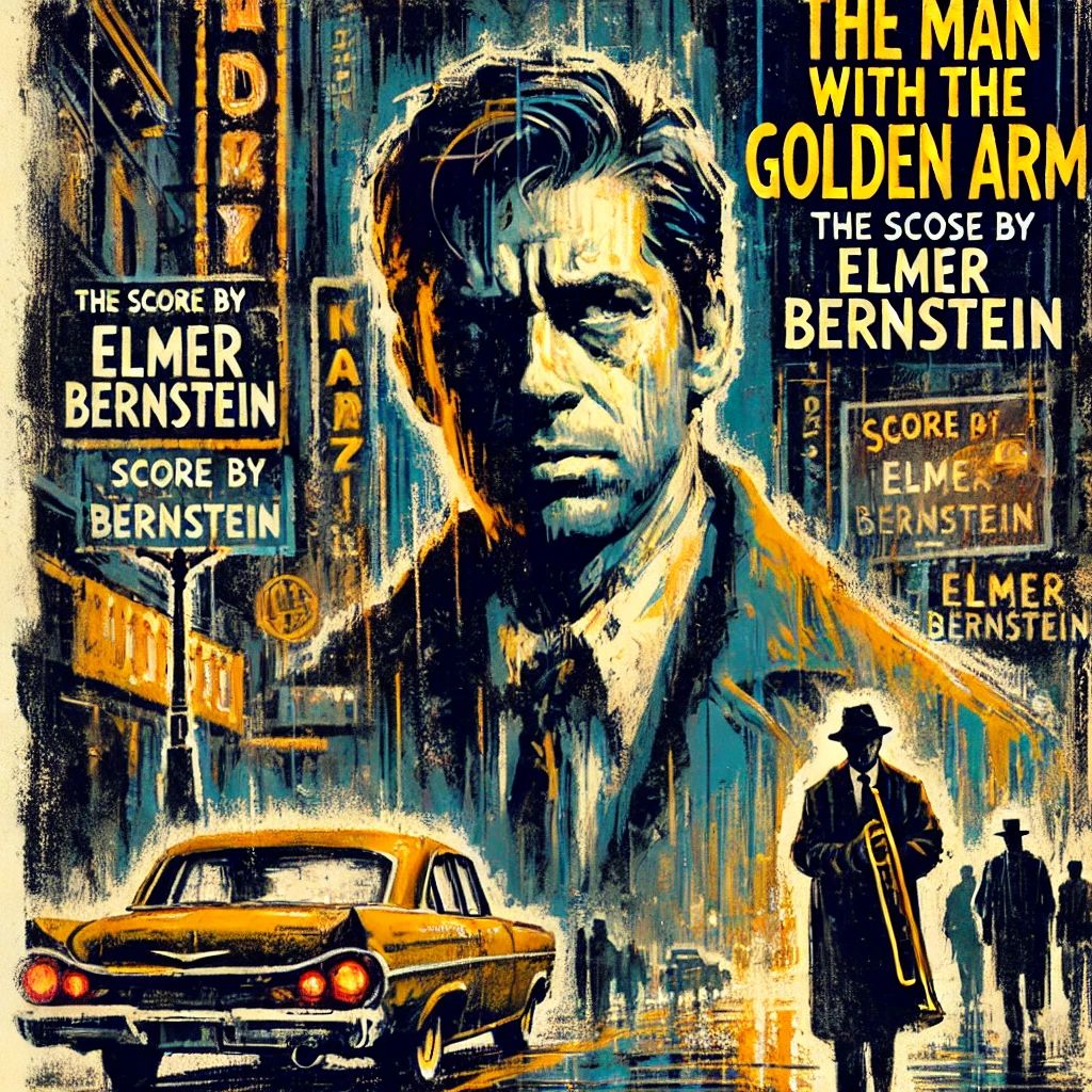 The Man with the Golden Arm poster art