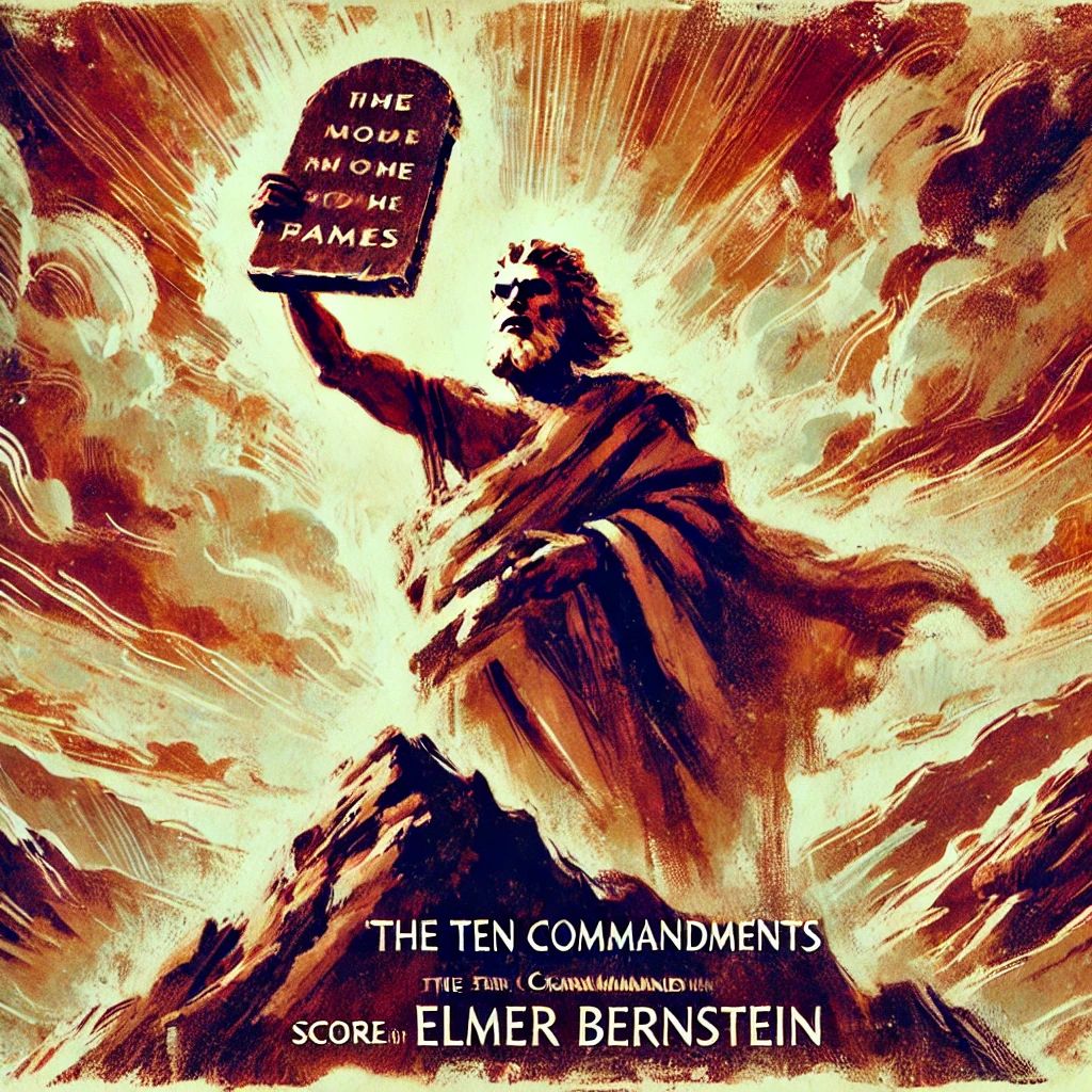 The Ten Commandments poster art
